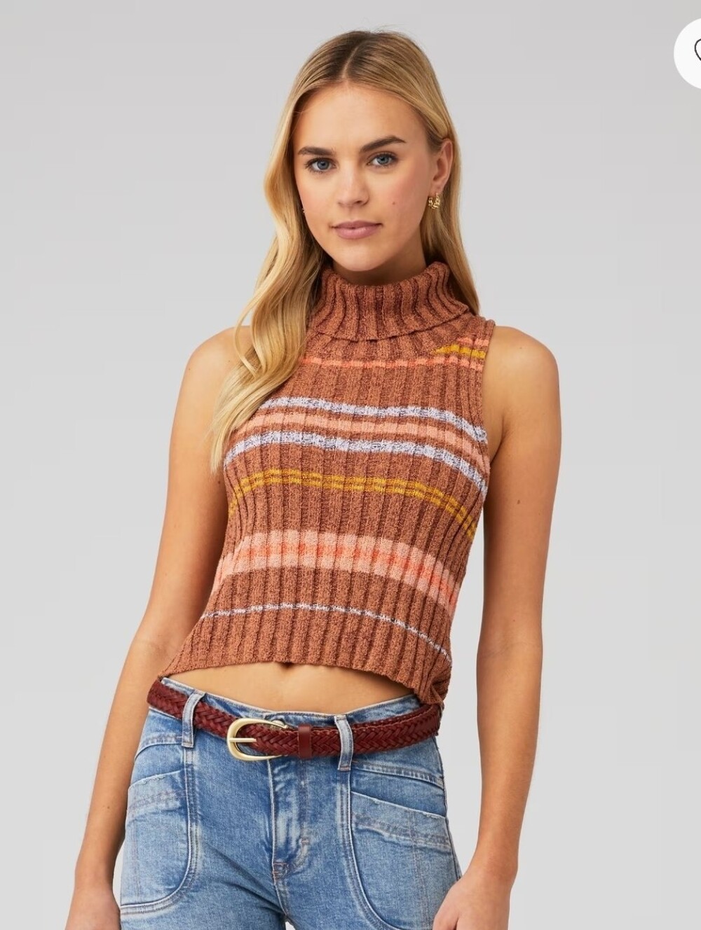 Free People Women's Edith Sweater Vest NWOT
